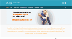 Desktop Screenshot of hontaijudoclub.com